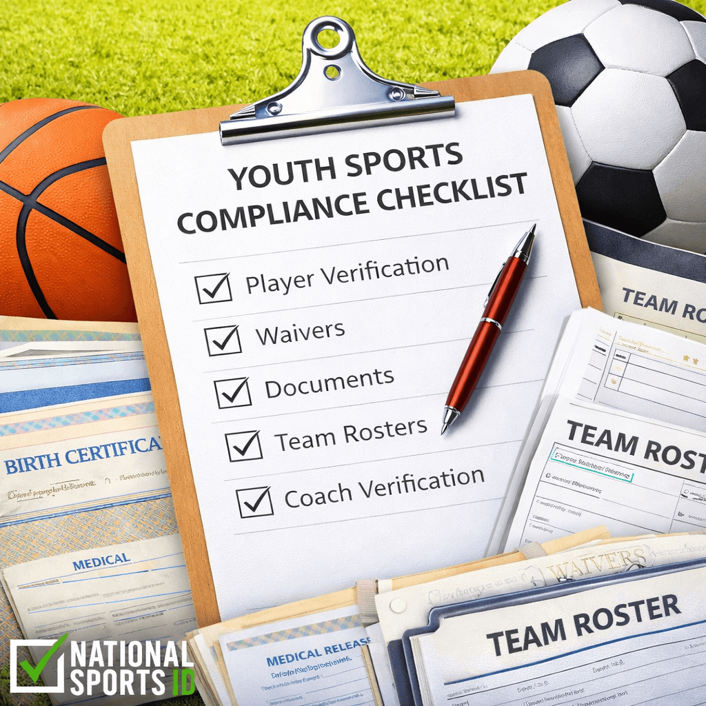 Youth sports compliance checklist for leagues and tournaments